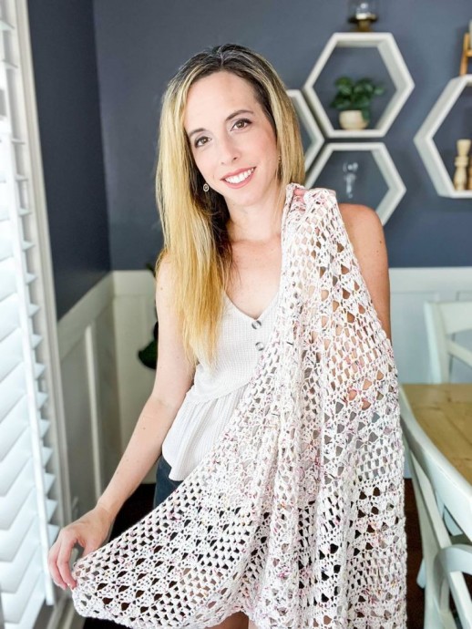 Lovely Wrap Crochet Shawl