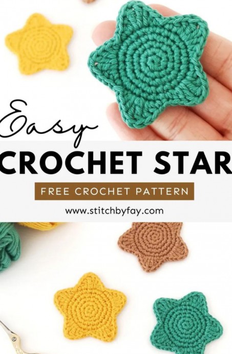 Crochet Adorable Star (Free Pattern)