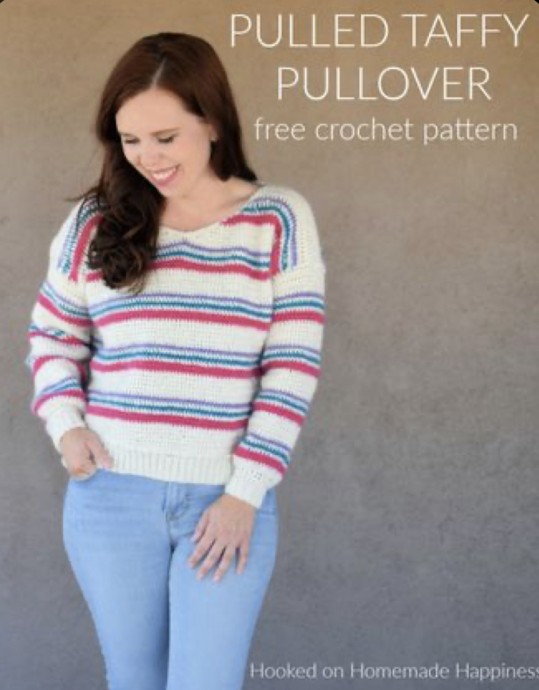 Pulled Taffy Pullover