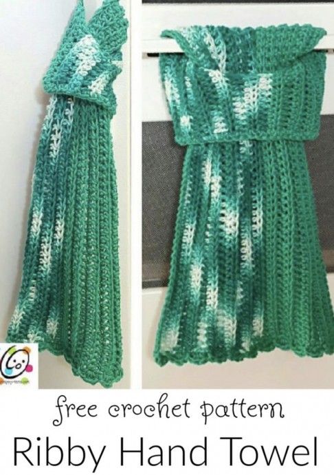 Discover the Fun and Practical Ribby Hand Towel Crochet Pattern for Your Home