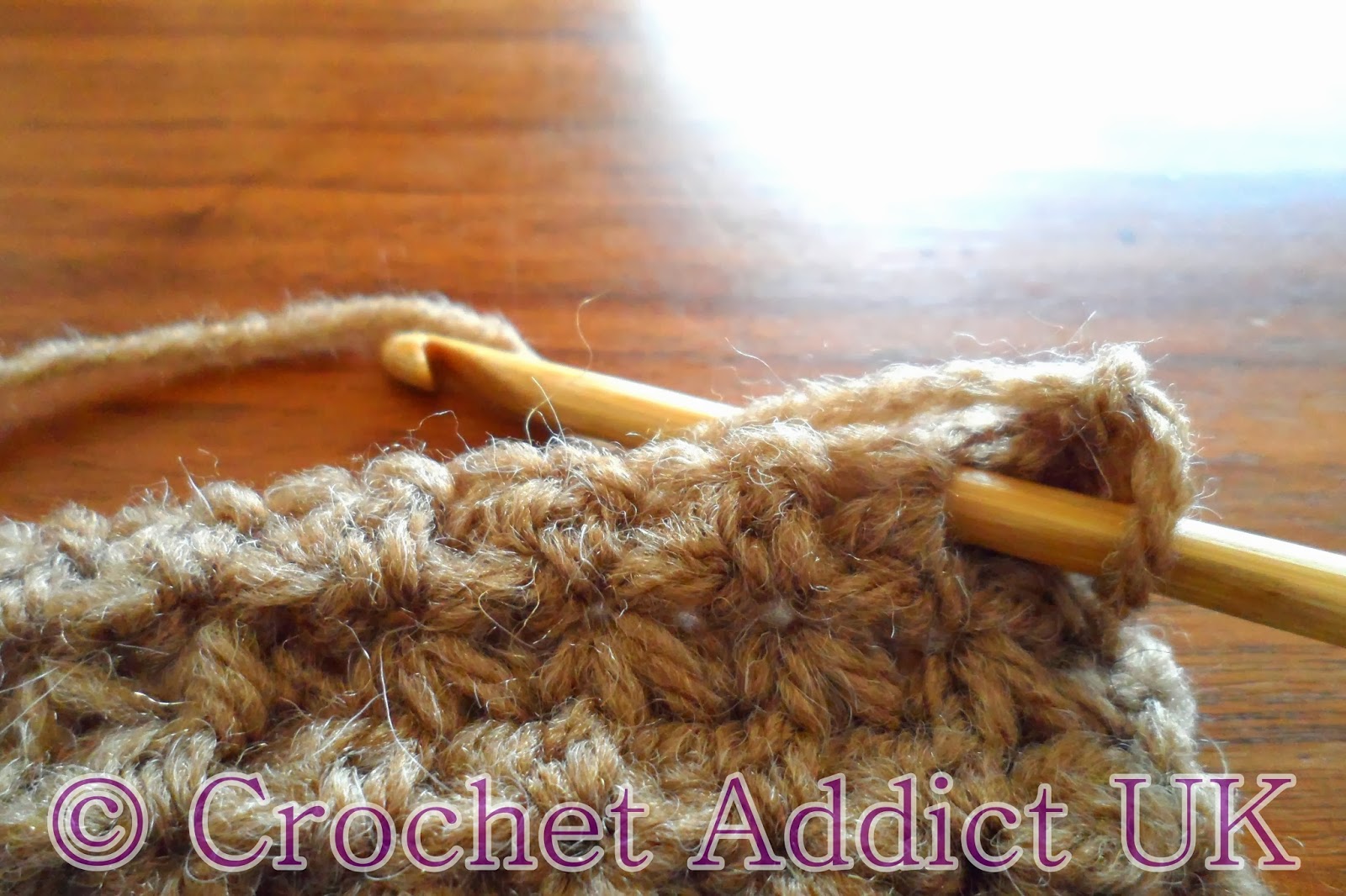 Crochet Waffle Washcloth