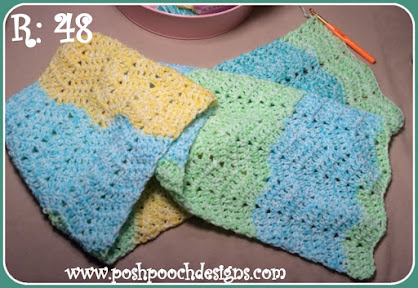 Create Your Own Crochet Frosted Chevron Scarf: Easy Instructions and Materials Needed