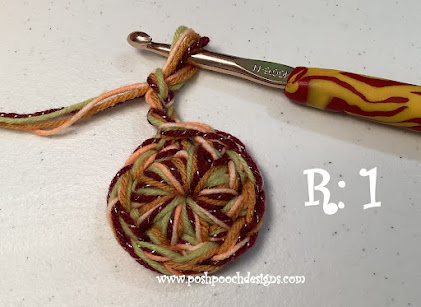Crochet Scrap Happy Harvest Basket