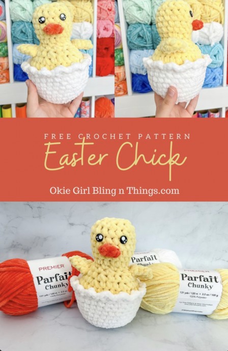 Create Charming Easter Chick Decorations with This Easy Crochet Pattern Create Charming Easter Chick Decorations with This Easy Crochet Pattern