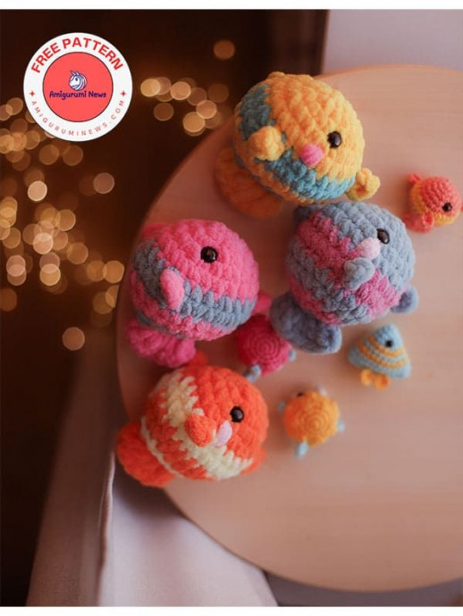 Create Your Own Adorable Crochet Fish Keychain Amigurumi – A Fun DIY Project
