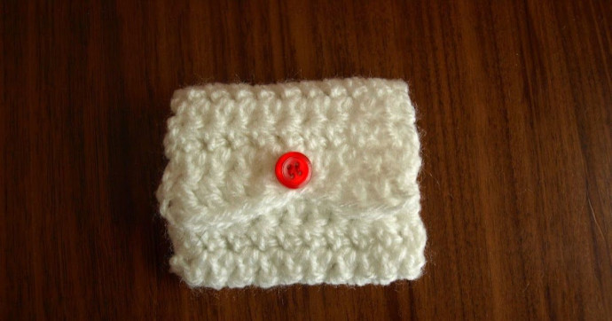 Crochet Tooth Fairy Pouch