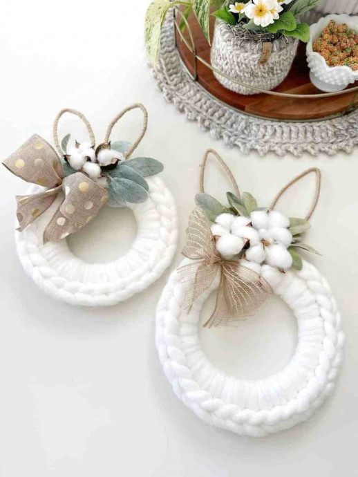 Create Your Own Adorable Crochet Bunny Wreath: A Step-by-Step Guide Create Your Own Adorable Crochet Bunny Wreath: A Step-by-Step Guide