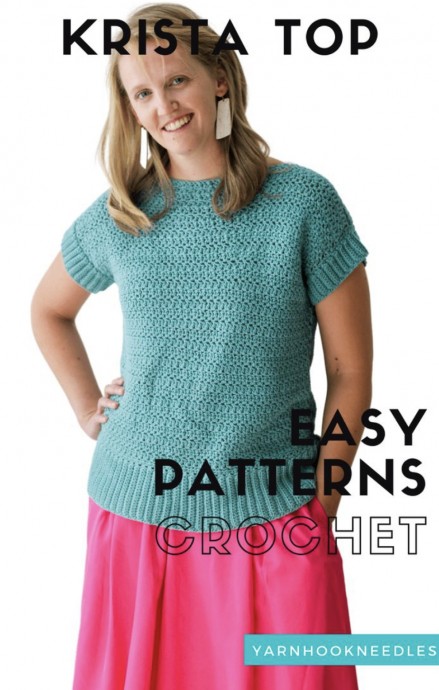 Free Adorable Crochet Summer Top Pattern