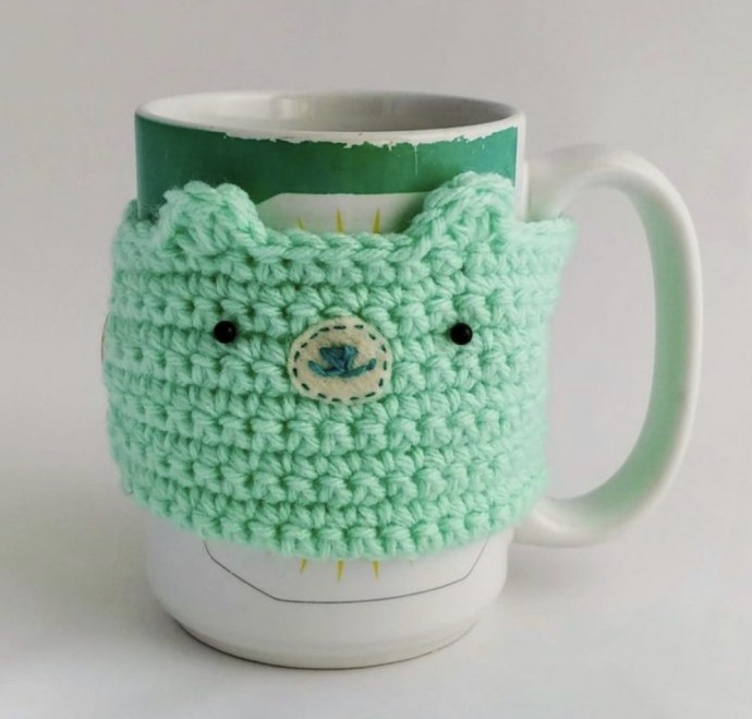 Create Your Own Adorable Crochet Bear Mug Sleeve - A Perfect Gift Idea! Create Your Own Adorable Crochet Bear Mug Sleeve - A Perfect Gift Idea!