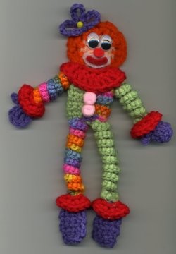 Create Adorable Crochet Clown Fridgies: A Fun and Easy Craft Project Create Adorable Crochet Clown Fridgies: A Fun and Easy Craft Project