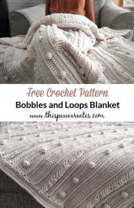 How to Crochet a Cozy Loops and Bobbles Blanket for Beginners How to Crochet a Cozy Loops and Bobbles Blanket for Beginners