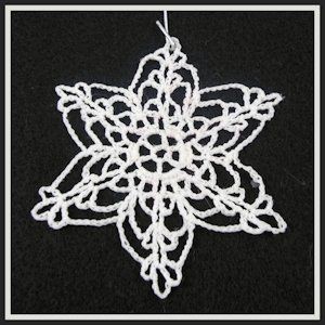 Create Beautiful Crochet Lacy Snowflakes for Your Holiday Decor with This Easy Pattern