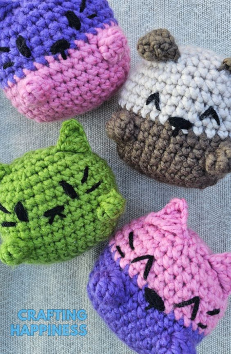 Create Adorable No Sew Cats & Dogs with Easy Crochet Patterns