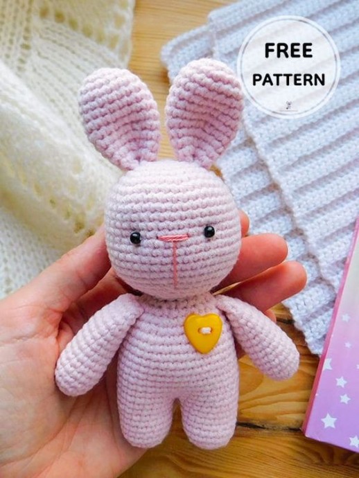 Crochet Bunny Adeline Amigurumi Free Pattern