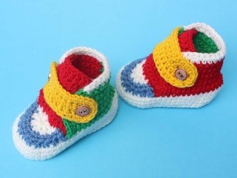 Cute Converse Booties Crochet Sneakers