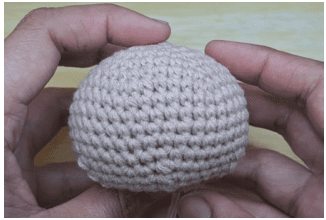 Amigurumi Doll Head