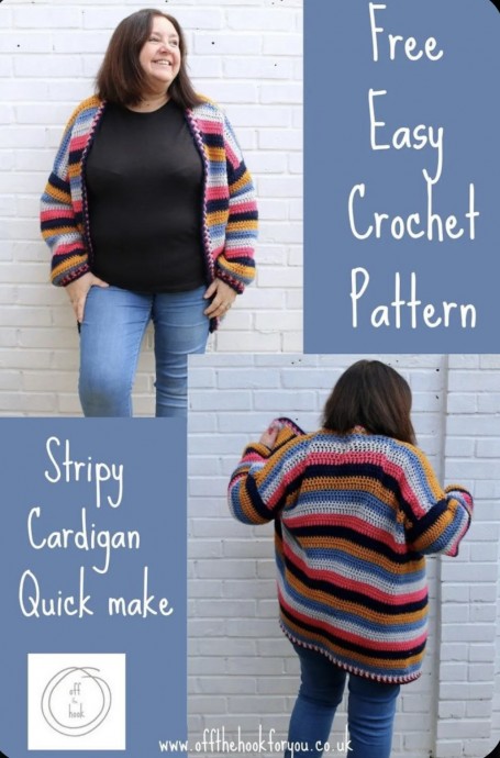 Discover the Perfect Striped Cardigan: Stylish, Comfortable, and Easy to Make This Winter Discover the Perfect Striped Cardigan: Stylish, Comfortable, and Easy to Make This Winter