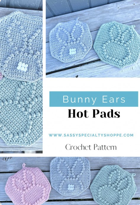 Bunny Ears Hot Pads