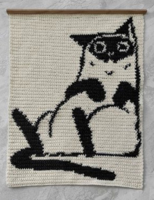 Adorable Funny Cat Wall Hanging: A Unique Home Decor Item for Cat Lovers Adorable Funny Cat Wall Hanging: A Unique Home Decor Item for Cat Lovers