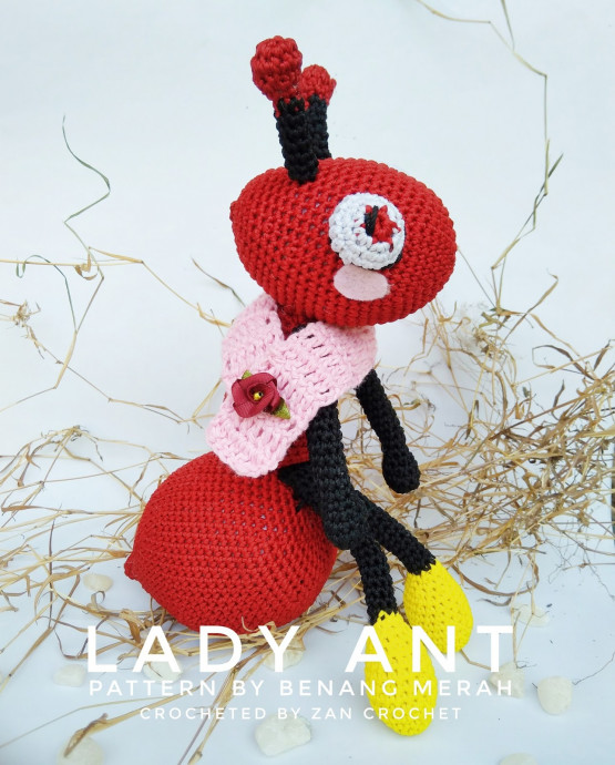 Create Your Own Adorable Crochet Lady Ant: A Step-by-Step Guide Create Your Own Adorable Crochet Lady Ant: A Step-by-Step Guide