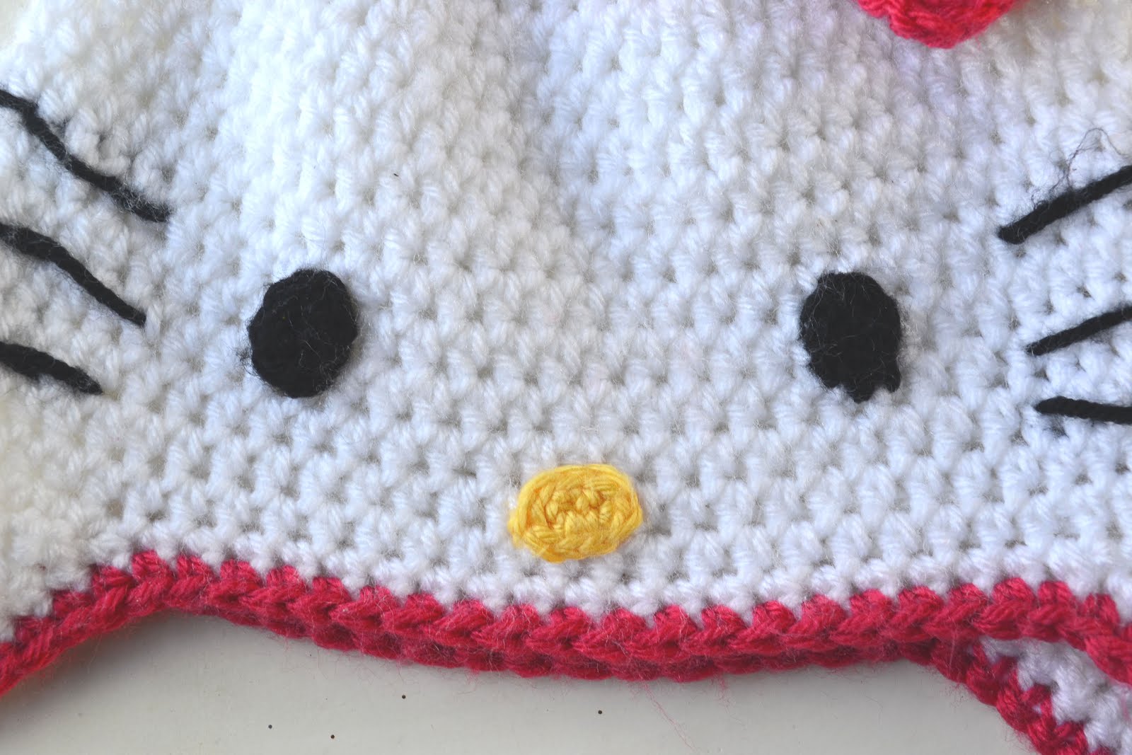 Crochet Kitty Hat