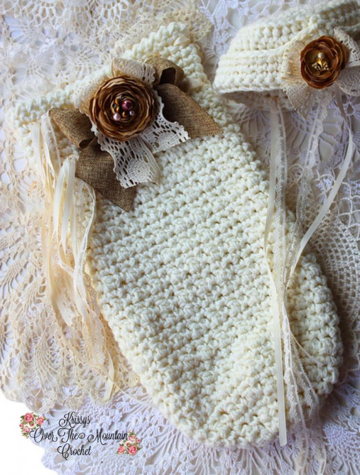 Crochet Vintage Baby Cocoon