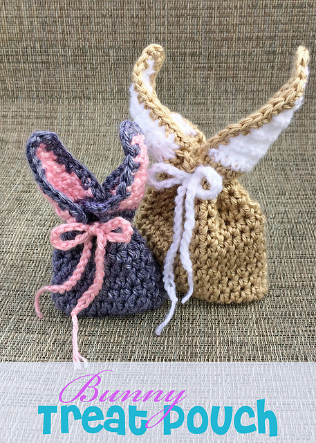 Create the Adorable Crochet Bunny Treat Pouch for Easter and Special Occasions