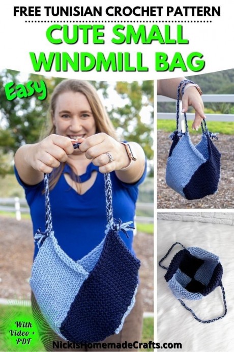 Cute Petite Windmill Bag