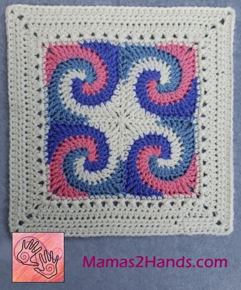 Crochet Pinwheel Square