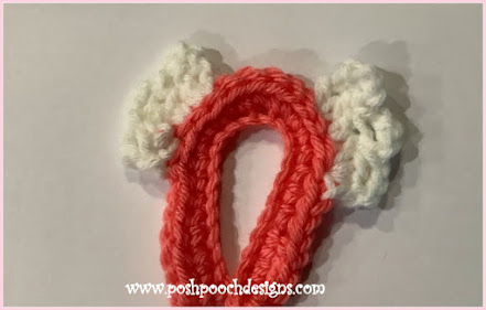 Crochet  Cancer Awareness Ribbon With Wings