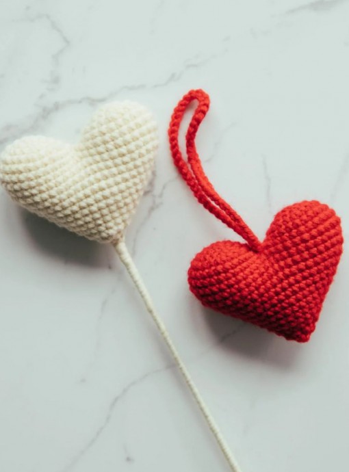 Crochet Love Heart (Free Pattern)