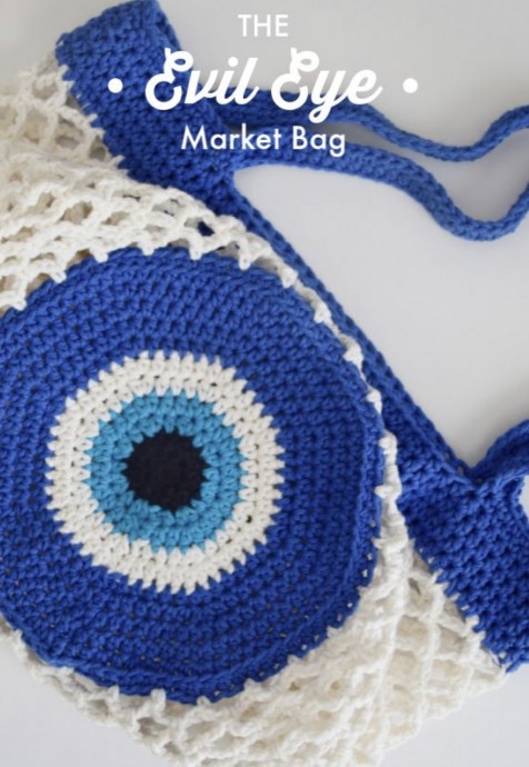 Evil Eye Market Bag