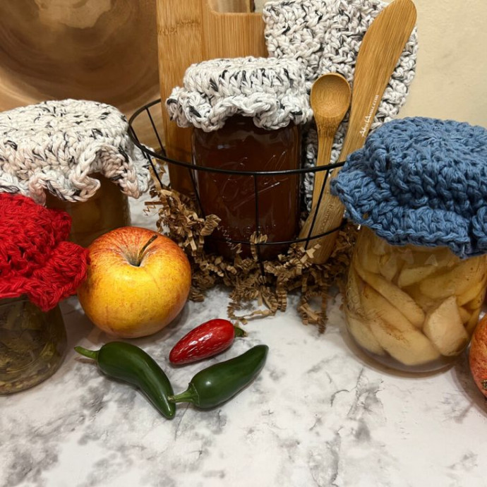 Creative Crochet Mason Jar Covers: A Whimsical Touch for Home Decor