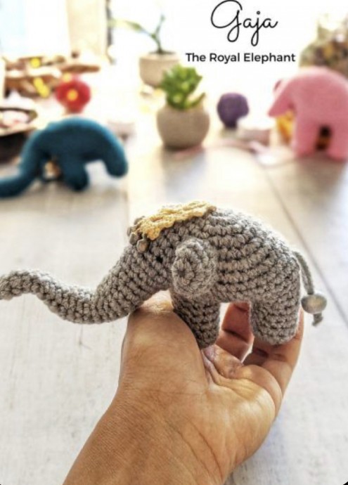 Amigurumi Elephant Free Crochet Pattern