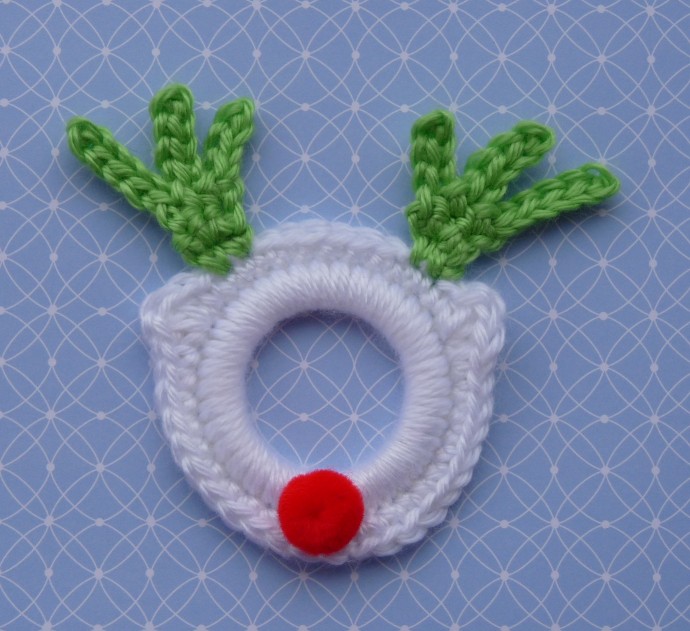 Create a Charming Rudolph the Red Nose Ring Ornament for Your Holiday Cheer Create a Charming Rudolph the Red Nose Ring Ornament for Your Holiday Cheer