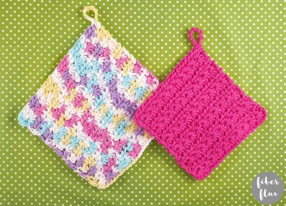 Create a Stunning Crochet Star Stitch Dishcloth - A Guide for All Skill Levels