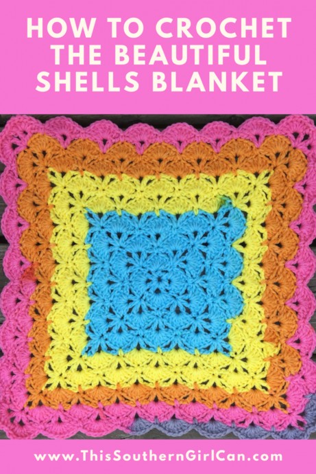 Crochet The Beautiful Shells Blanket