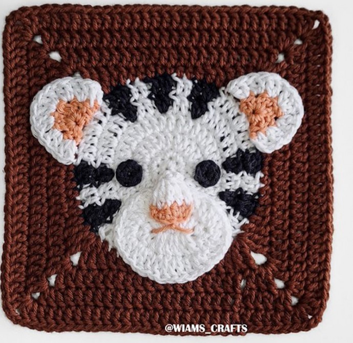 Create Your Own Stunning Year of the Tiger Granny Square Crochet Pattern Create Your Own Stunning Year of the Tiger Granny Square Crochet Pattern