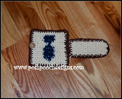Create a Stunning Crochet Neck Tie Coaster and Mug Cozy for Your Tea Time