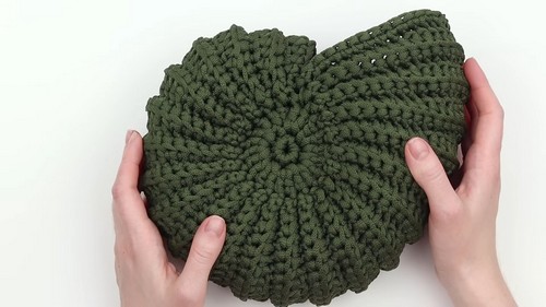 Crochet An Ammonite Shell Basket