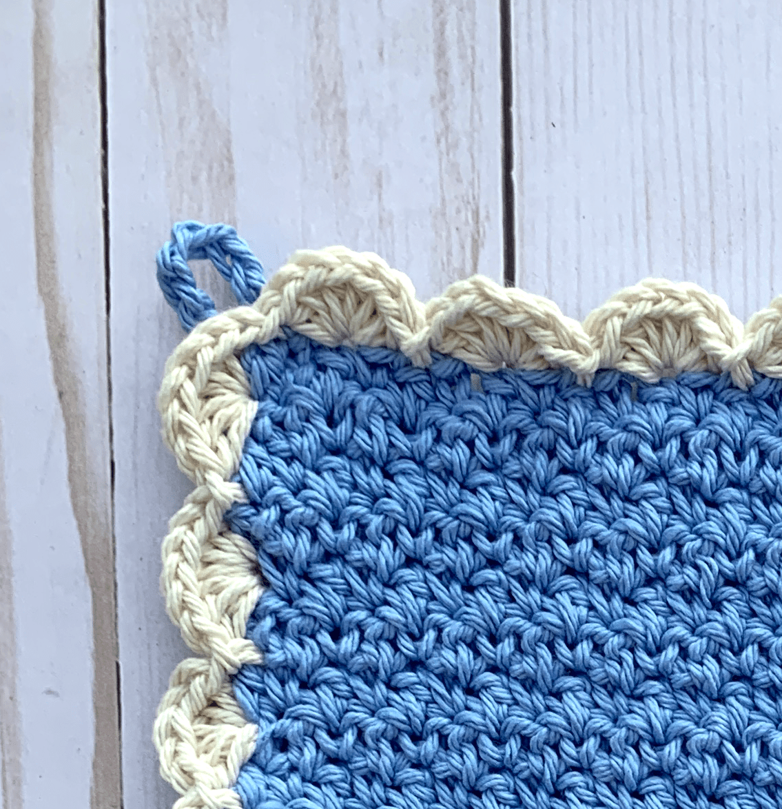 Crochet Sweetest Dishcloth