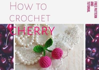 Create Adorable Crochet Cherry On A Stem: Complete Pattern Guide