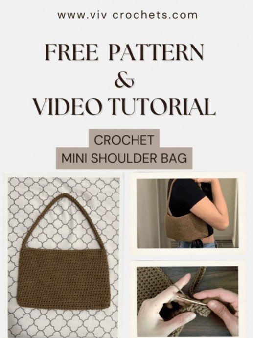 Crochet Mini Shoulder Bag