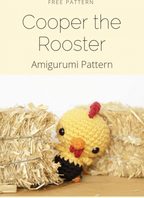 Free Rooster Crochet Pattern
