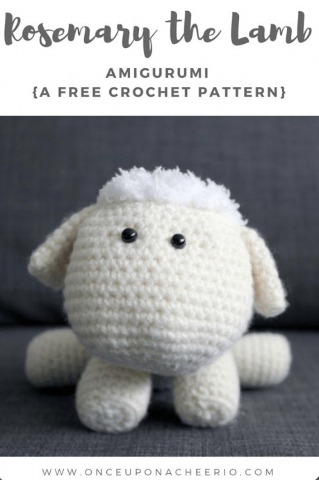 Rosemary the Amigurumi Sheep Free Crochet Pattern