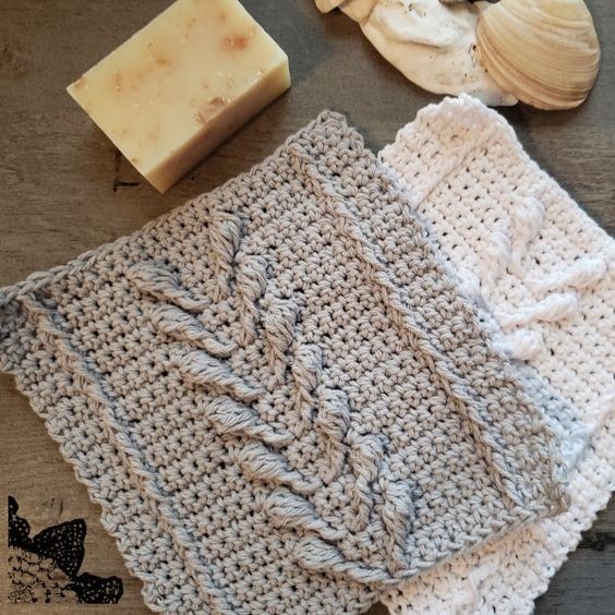 Crochet Chickpea Dishcloth