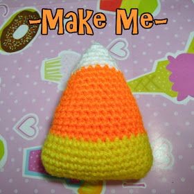 Create Your Own Adorable Crochet Candy Corn for Halloween and Fall Decor