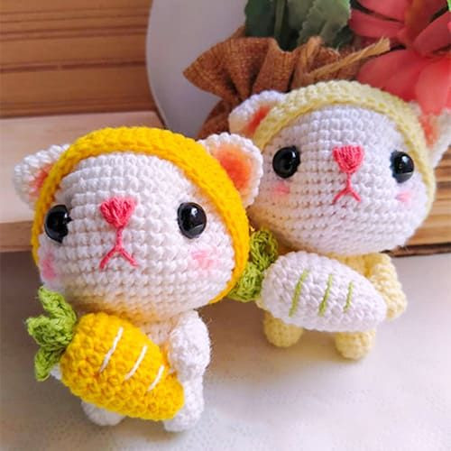 Create Your Own Adorable Crochet Kawaii Cat Amigurumi: Step-by-Step Guide Create Your Own Adorable Crochet Kawaii Cat Amigurumi: Step-by-Step Guide