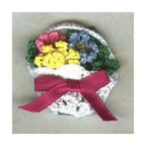 Create Your Own Charming Crochet Basket of Spring Flowers Pin for a Touch of Springtime Joy Create Your Own Charming Crochet Basket of Spring Flowers Pin for a Touch of Springtime Joy