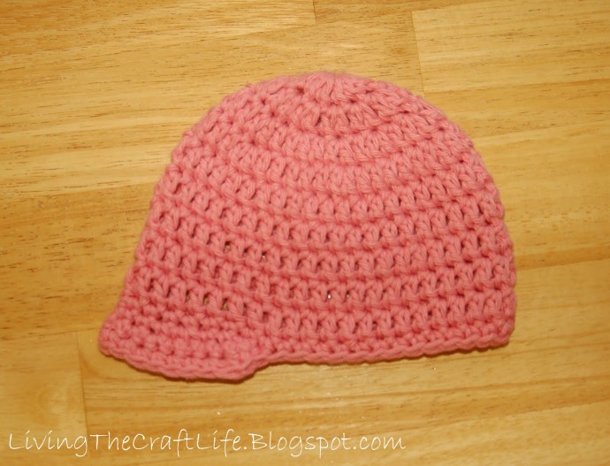Create an Adorable and Practical Crochet Beanie for Newborns with Brim Create an Adorable and Practical Crochet Beanie for Newborns with Brim